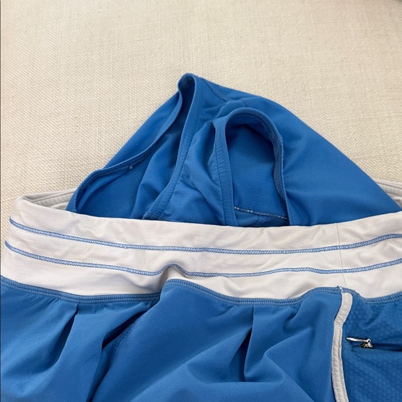 Lululemon Sz 4. Women’s Blue Performance Running Shorts - Picture 4 of 4